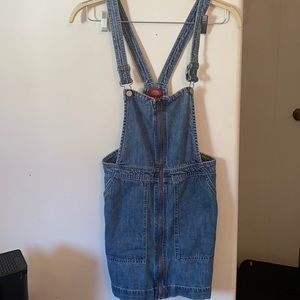 Dickies jean overall dress rehearsal with zipper